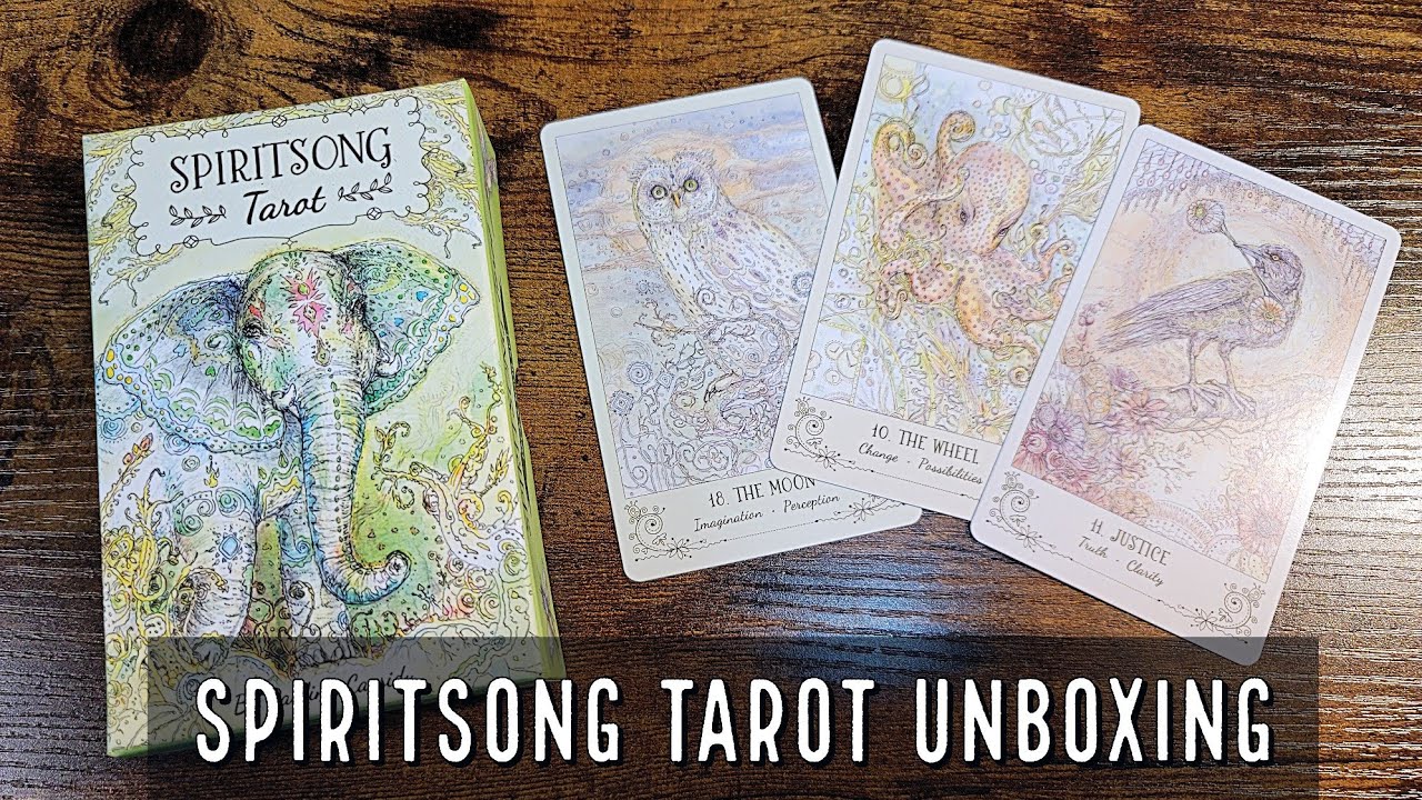 Spiritsong Tarot | Unboxing and Flip Through