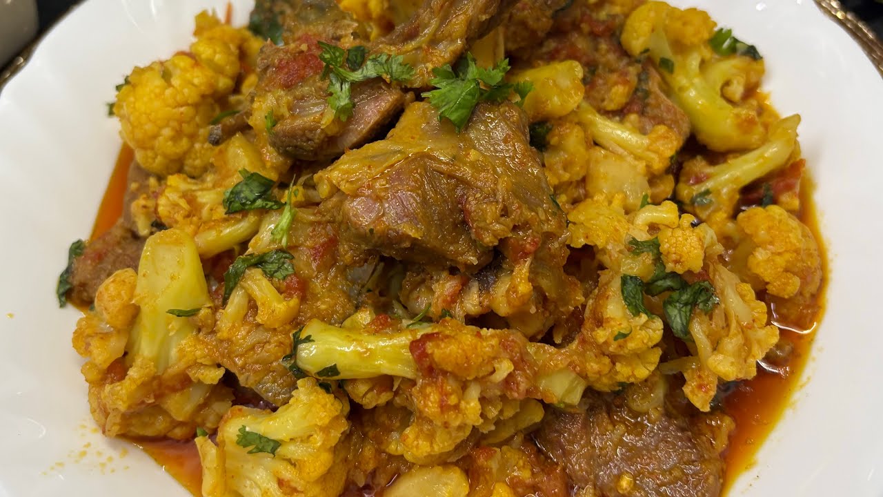 Gobhi Gosht Recipe | Old Delhi Style Mutton Gobhi Gosht | Mutton Cauliflower | Gobhi Gosht Masala