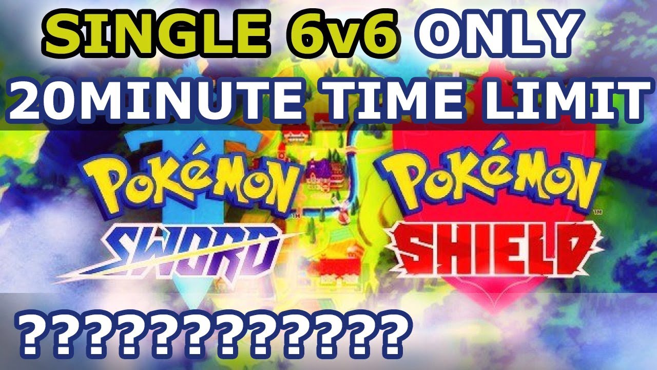 POKEMON SWORD & SHIELD ONLINE BATTLES HAVE 20 MINUTES TIME LIMIT ONLY & NO VS.RECORDER