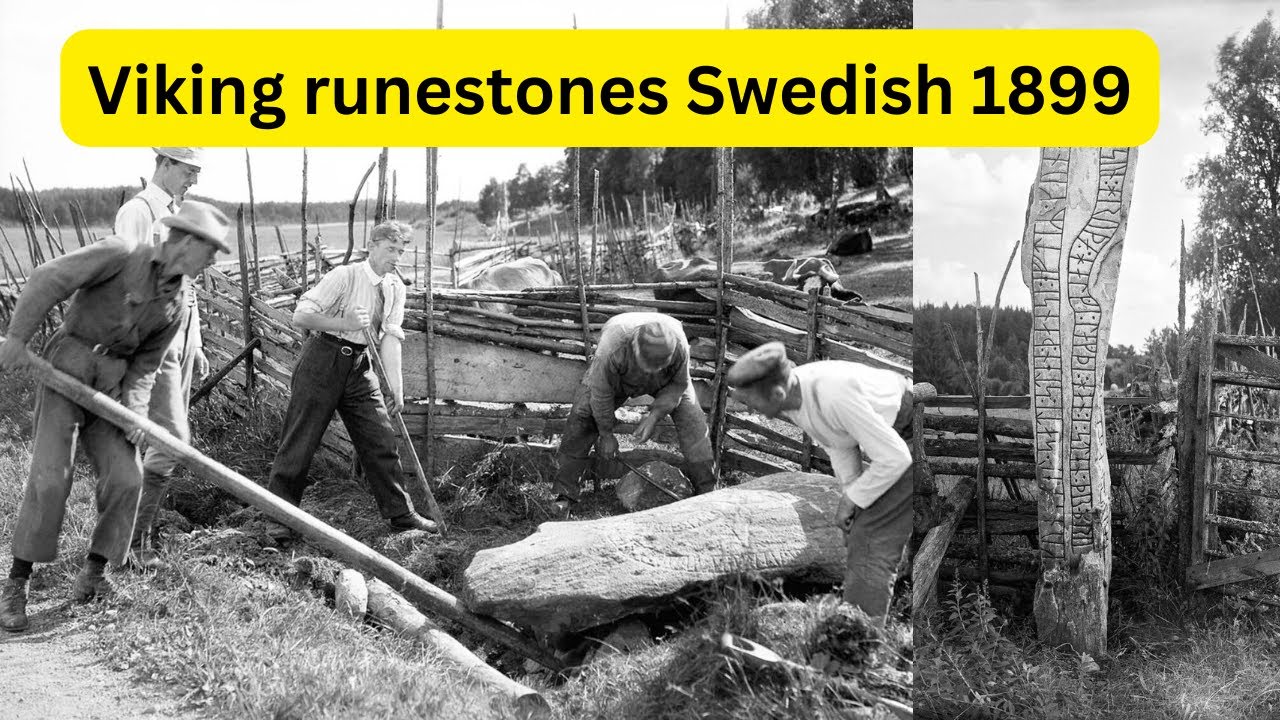 Exploring the Enigmatic Viking Runestones: Unveiling Sweden's Countryside Treasures 1899-1945