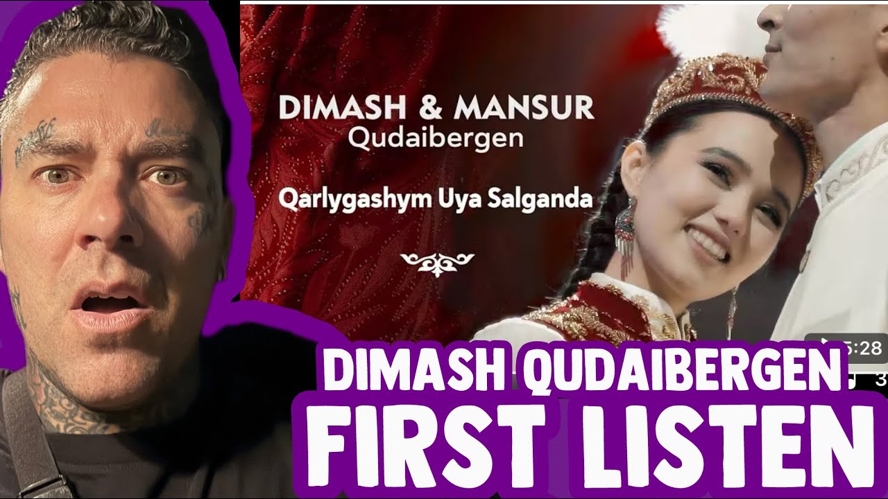 Rapper FIRST time REACTION to DIMASH QUDAIBERGEN “Qarlygashym Uya Salganda” (Official Music Video)