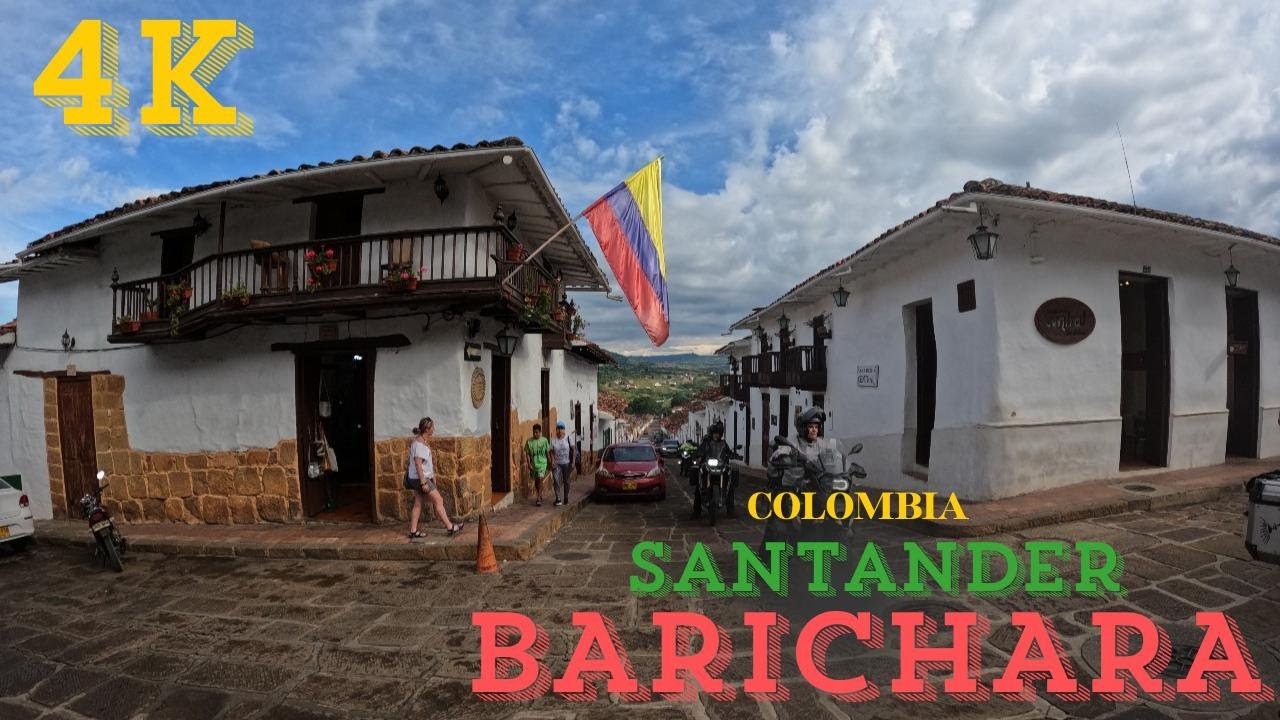El pueblo más bonito de Colombia - Barichara - Santander - Colombia #1 [4K] PASOS POR DESCUBRIR
