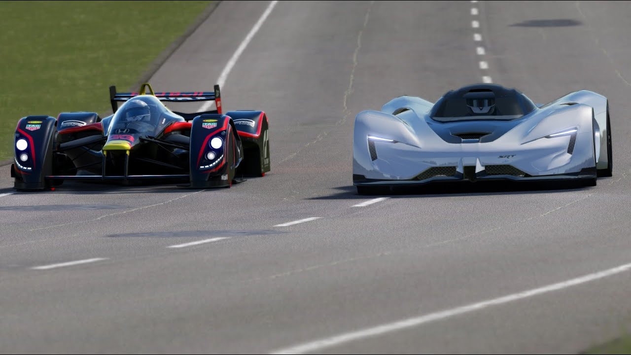 Red Bull X2010 vs Dodge SRT Tomahawk at Highlands #2