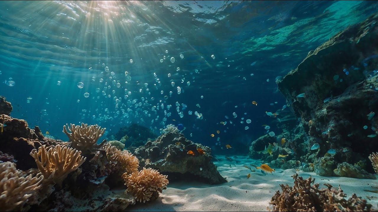 Underwater Coral Sanctuary 🌊 Gentle Ocean Ambience for Sleep, Focus & Deep Calm