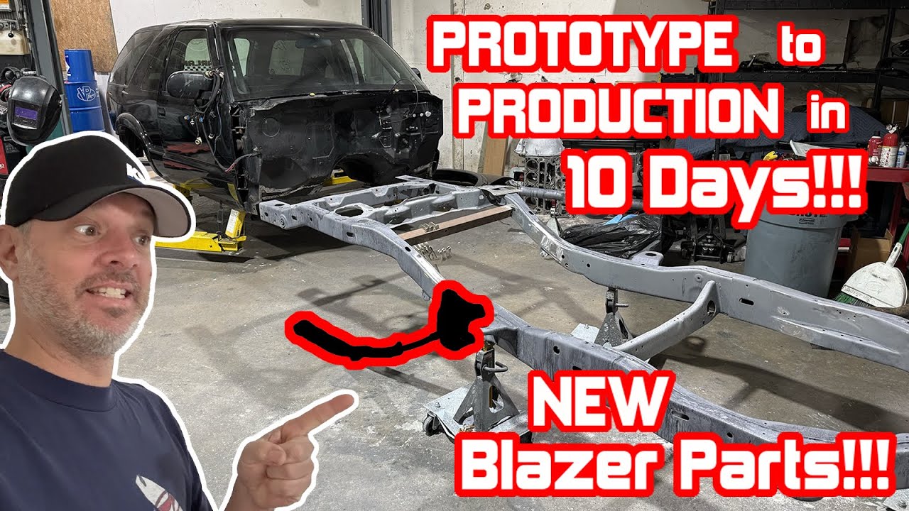 Детали прототипа Blazer УСТАНОВЛЕНЫ!!! Потрясающий результат за 10 дней!!!