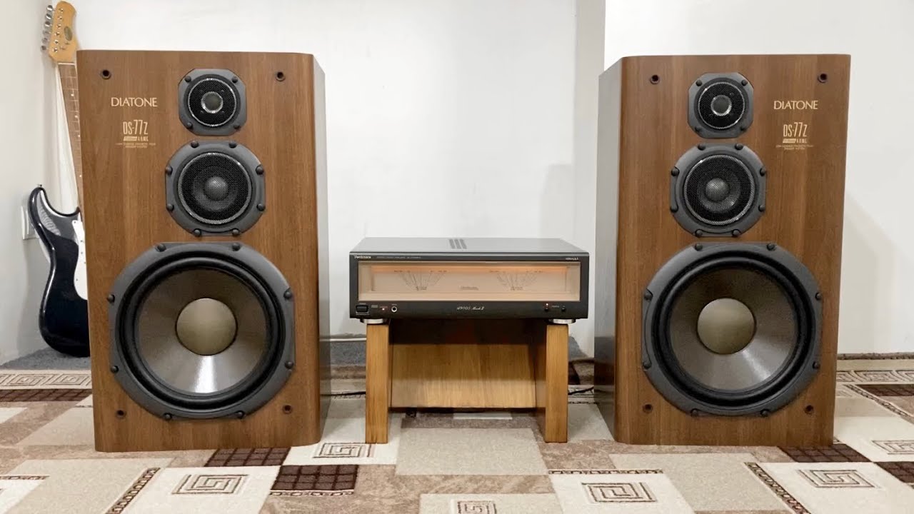 Technics SE-A900SM2 and Diatone DS-77z