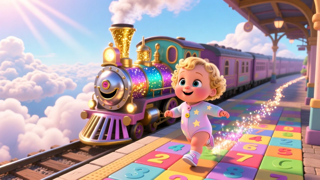 Baby’s Dream Train Ride | Nursery Rhyme Song for Kids