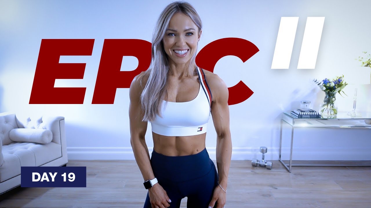 45-минутная силовая тренировка плеч с гантелями | EPIC II — День 19