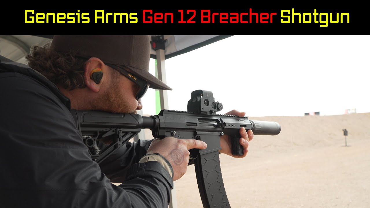 Genesis Arms Gen-12 Breacher Shotgun - SHOT Show 2024