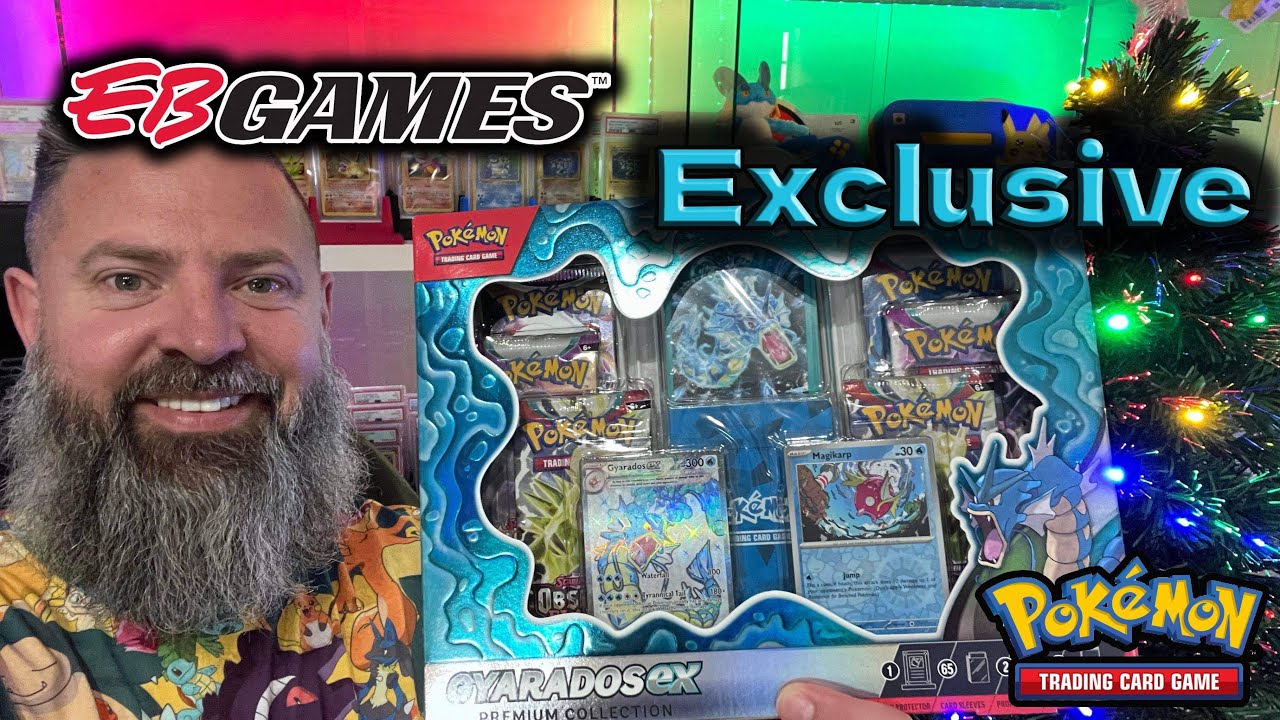 Any Good??? Gyarados Ex Premium Collection Opening!!!  #ebgames