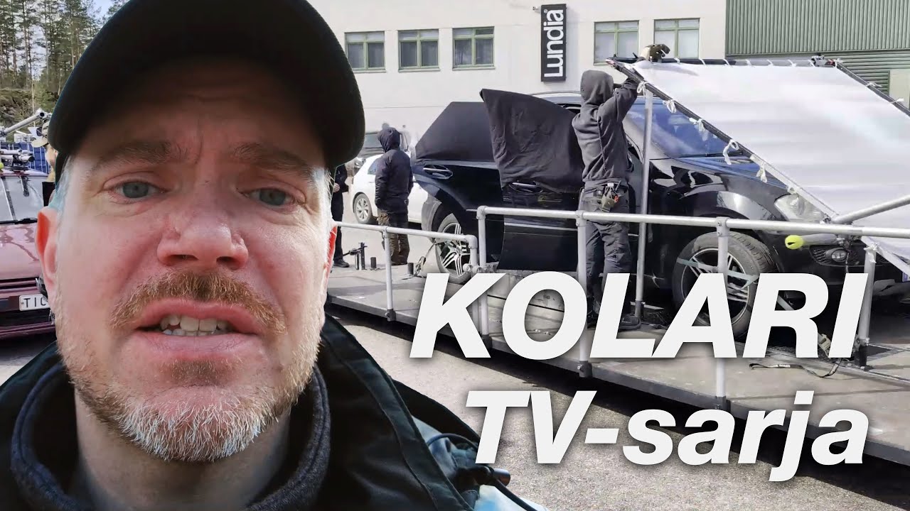 Kulissien takana Ylen Kolari-sarjan kuvauksissa
