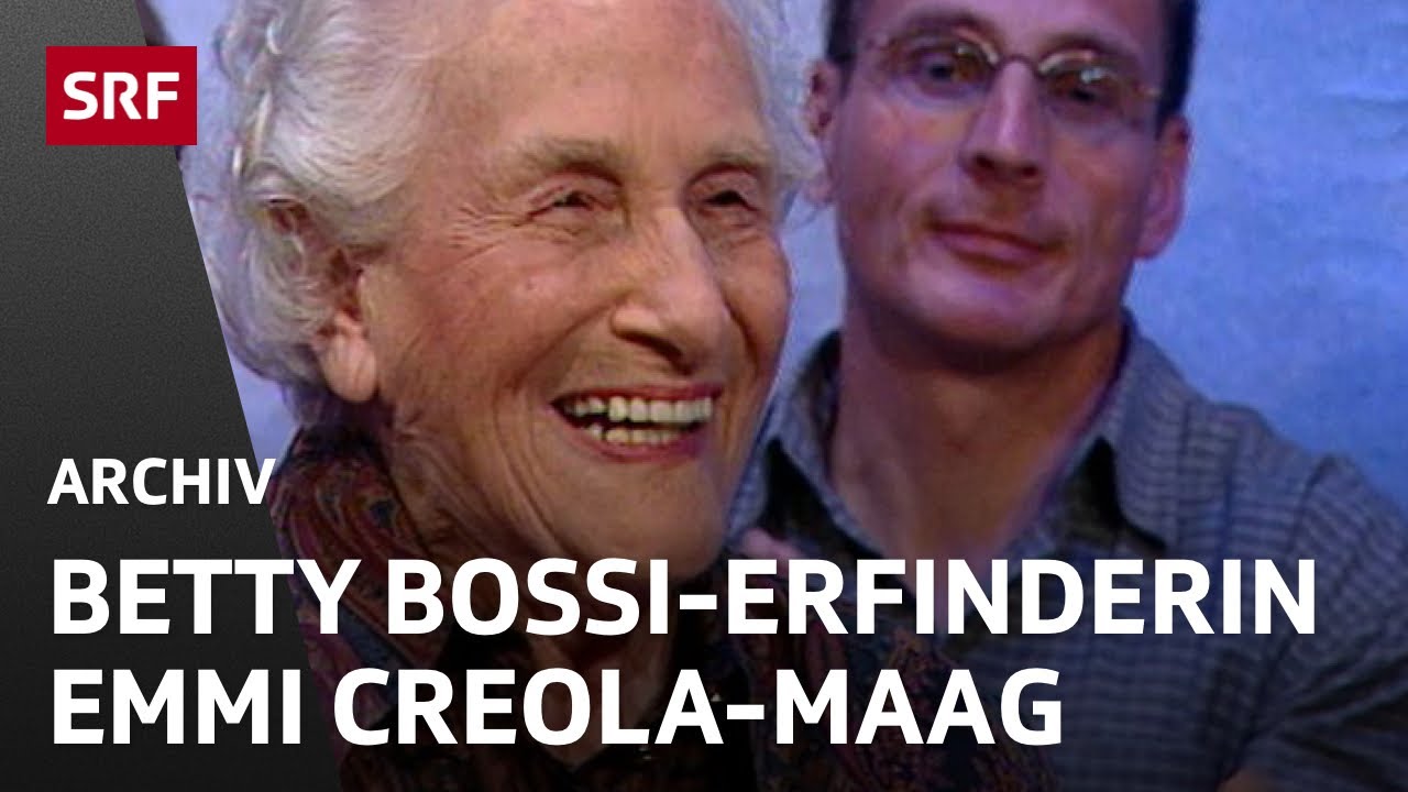 Interview mit Betty Bossi-Erfinderin Emmi Creola-Maag (2000) | SRF Archiv