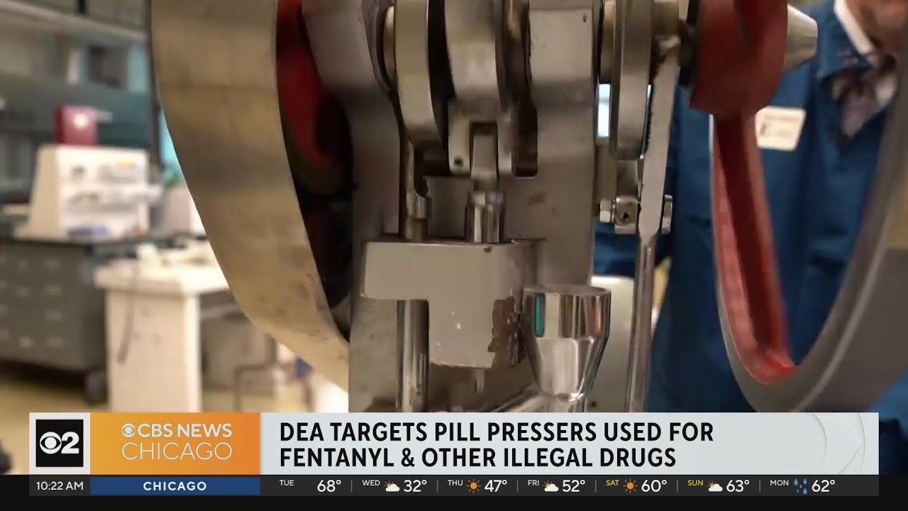 DEA targets pill pressers used for fentanyl and other illegal drugs