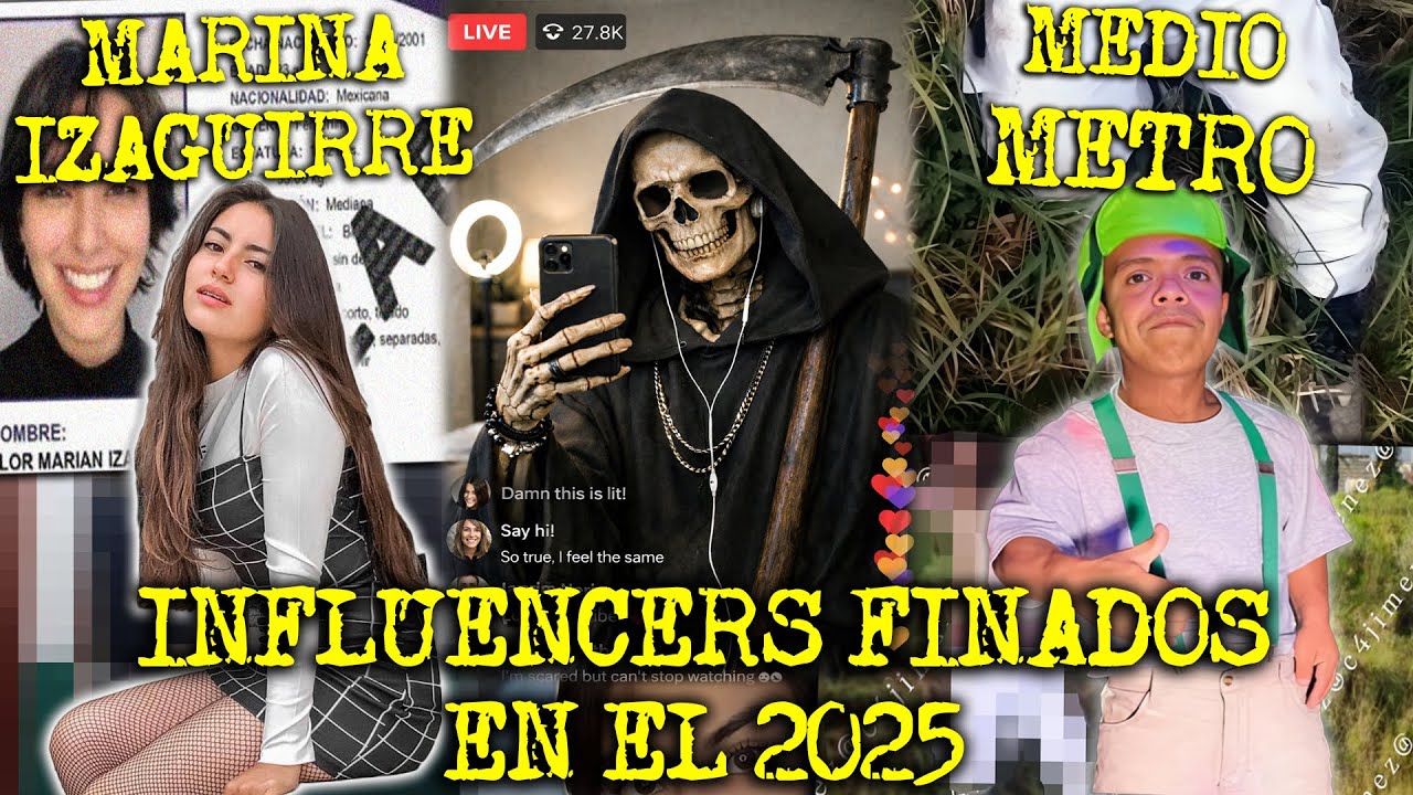 INFLUENCERS QUE PASARON A MEJOR VIDA EN 2025
