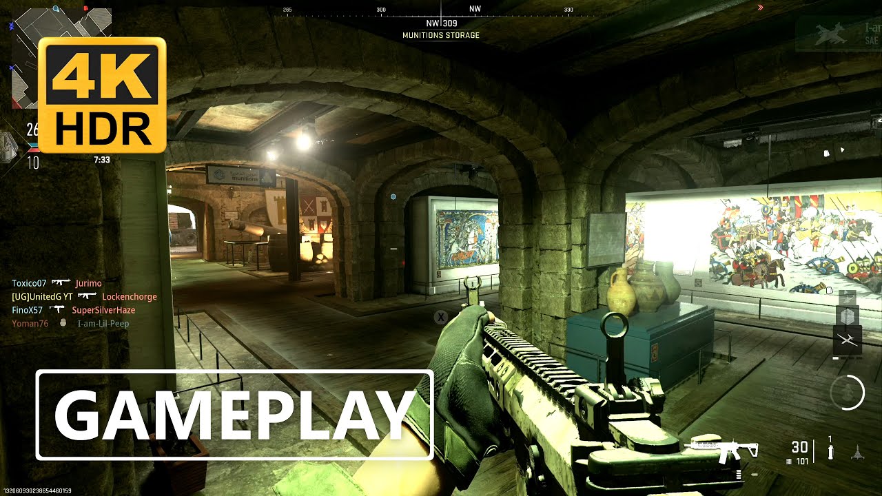 Call of Duty Modern Warfare 2 Multiplayer Gameplay 4K HDR