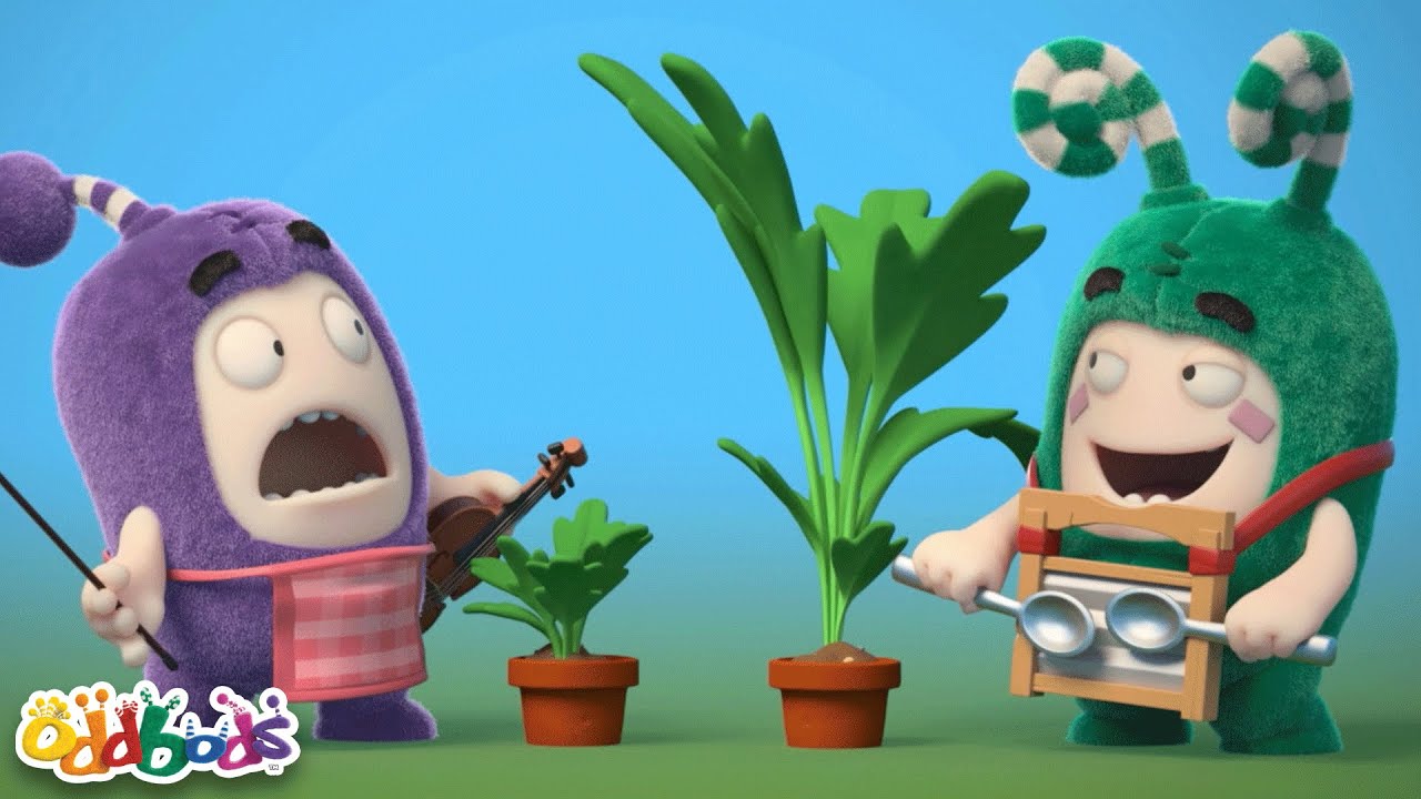 Jardinagem 🌳⭕ MARATONA DOS ODDBODS! ⭕ Desenhos Animados Infantis em Português