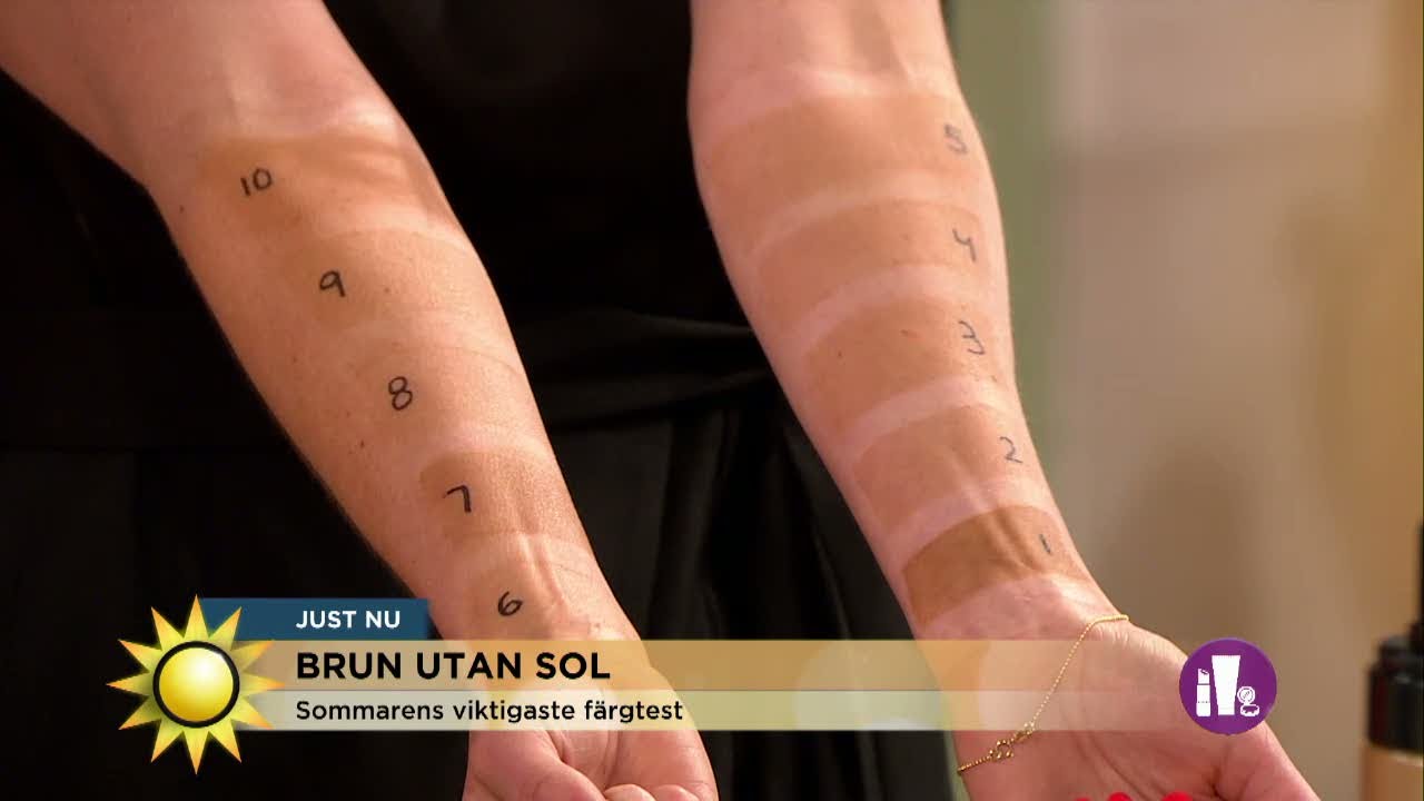 Brun utan sol-test - h&auml;r &auml;r vinnaren! - Nyhetsmorgon (TV4)