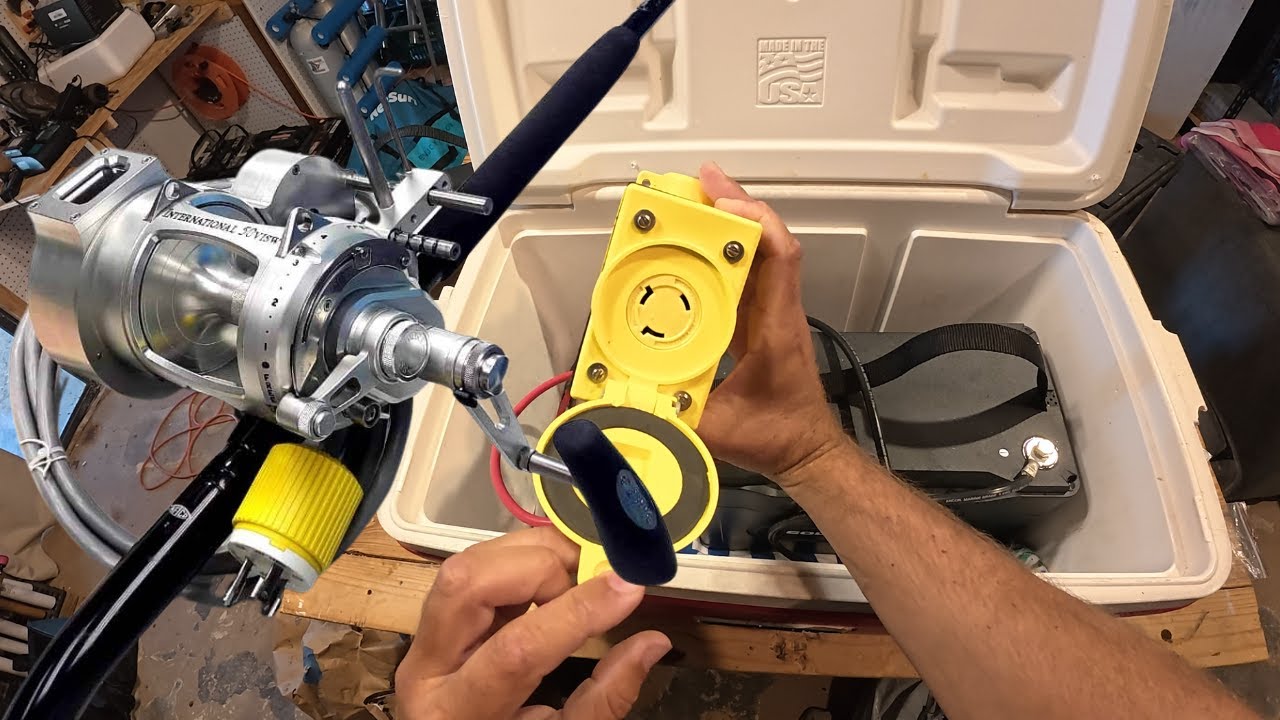 How To Build a Portable Power Setup {electric fishing reel}