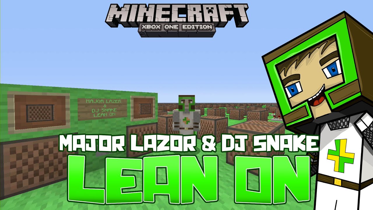 Major Lazer - LEAN ON Minecraft Xbox One Noteblock Song
