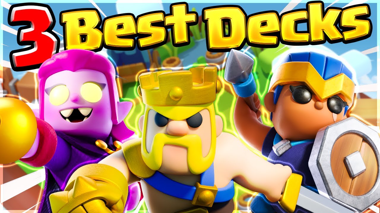 100% BEST 3 Decks | Clash Mini