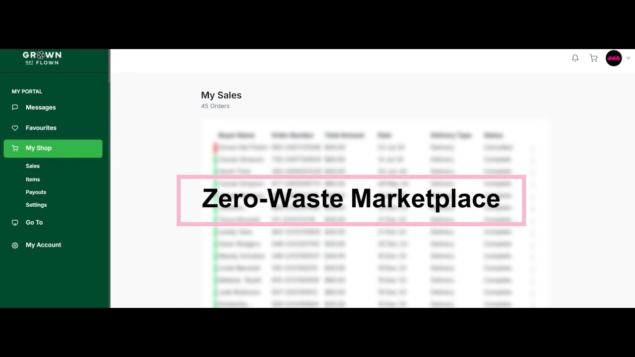 Zero Waste Marketplace - Adding an item in less than 2 minutes