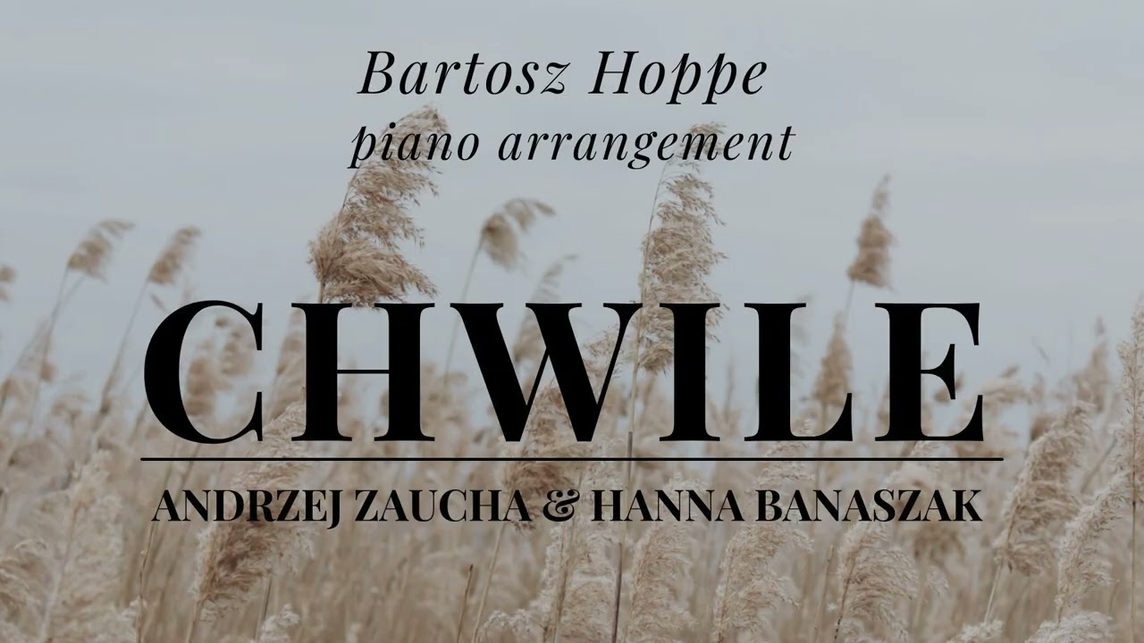 Andrzej Zaucha & Hanna Banaszak - Chwile (fragment) piano arrangement