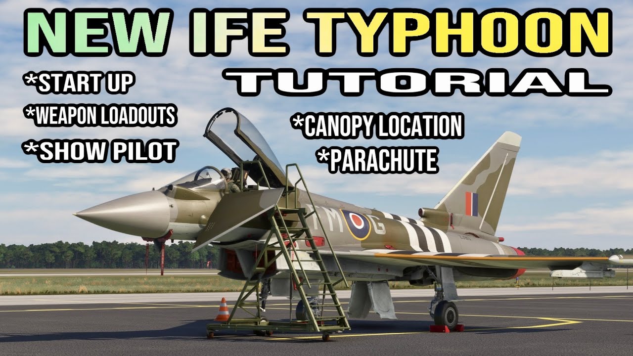 Учебное пособие по Eurofighter Typhoon EF2000 от IndiaFoxtEcho | Быстрый старт | Оружие | Фонарь ...