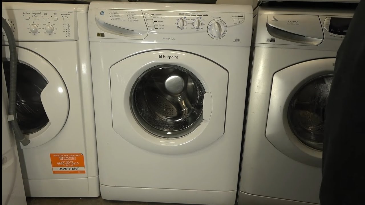 Review of - Hotpoint Aquarius WF541P 6kg Washing Machine 1400 spin