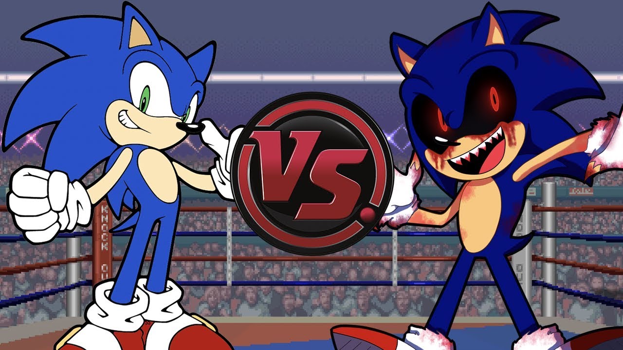 SONIC против SONIC.EXE! (Мультяшная рэп-баттл Sonic The Hedgehog) | МУЛЬТФИЛЬМОВАЯ РЭП-АТАККА!