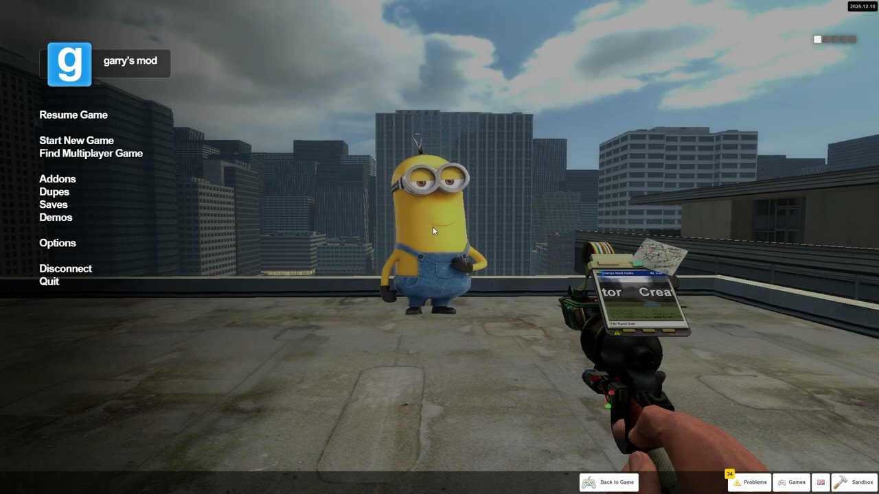 Kevin the minion soundtrack gmod