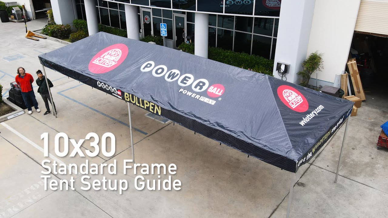 10x30 Tent - Setup Guide