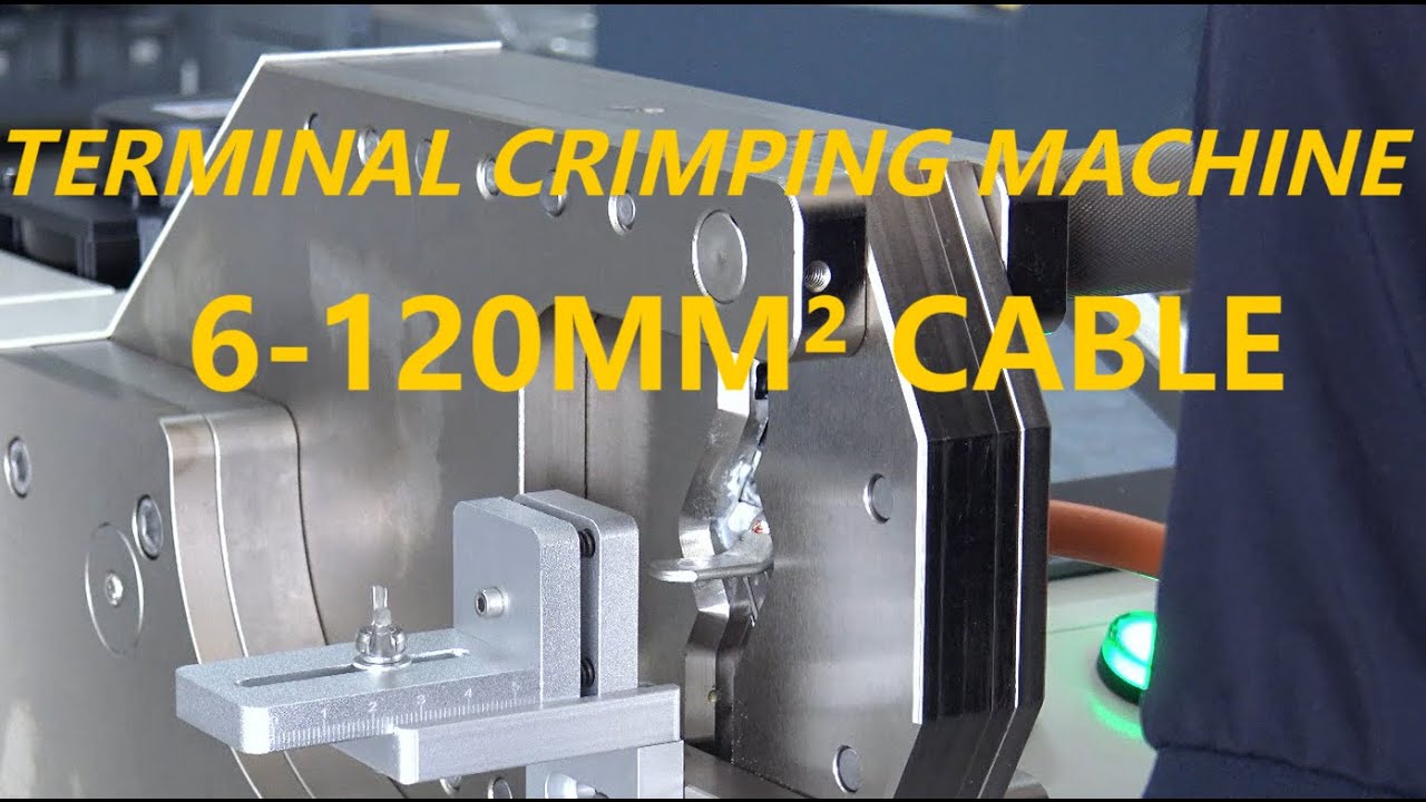 🍸BZW-6C Hexagonal Terminal Cable Lug Crimping Machine 6-120mm&sup2; 200KN Crimping Width Within 12.5mm