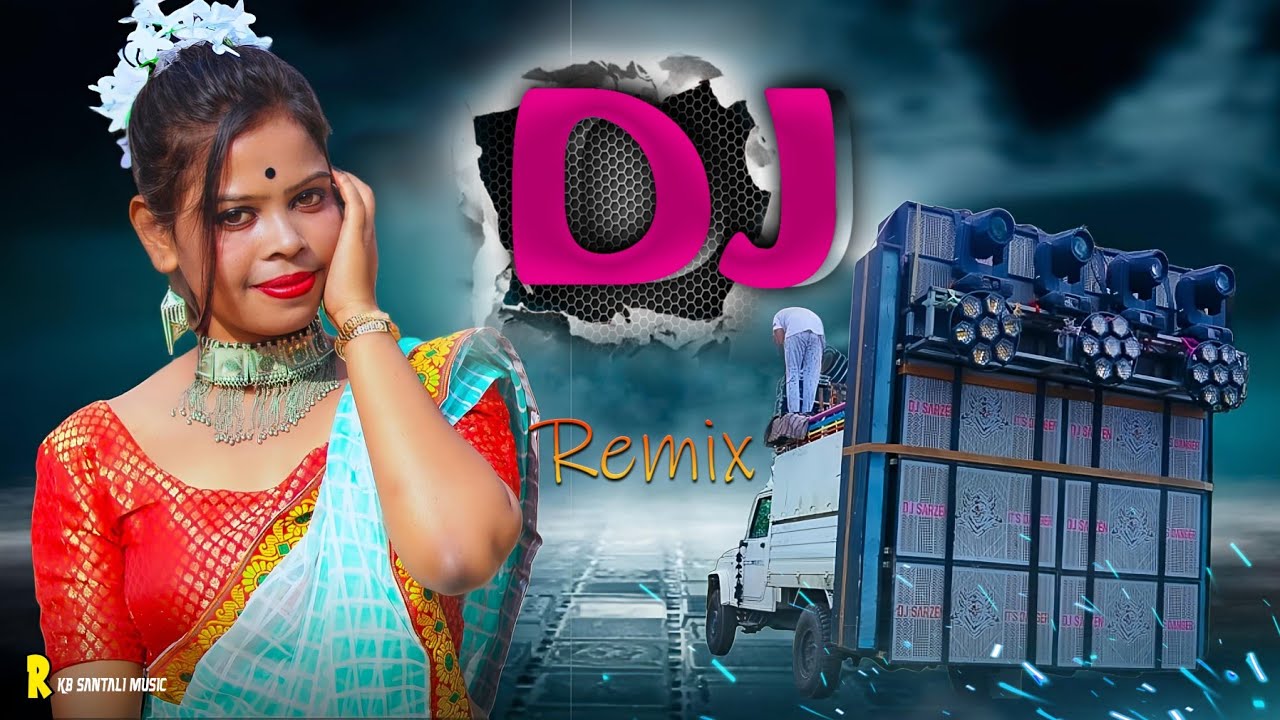 Saraswati Visarjan Dj Song 2025 // Dedek Dhenjang // Santhali Full Setup Dance Mix // Dj Rk Bhai