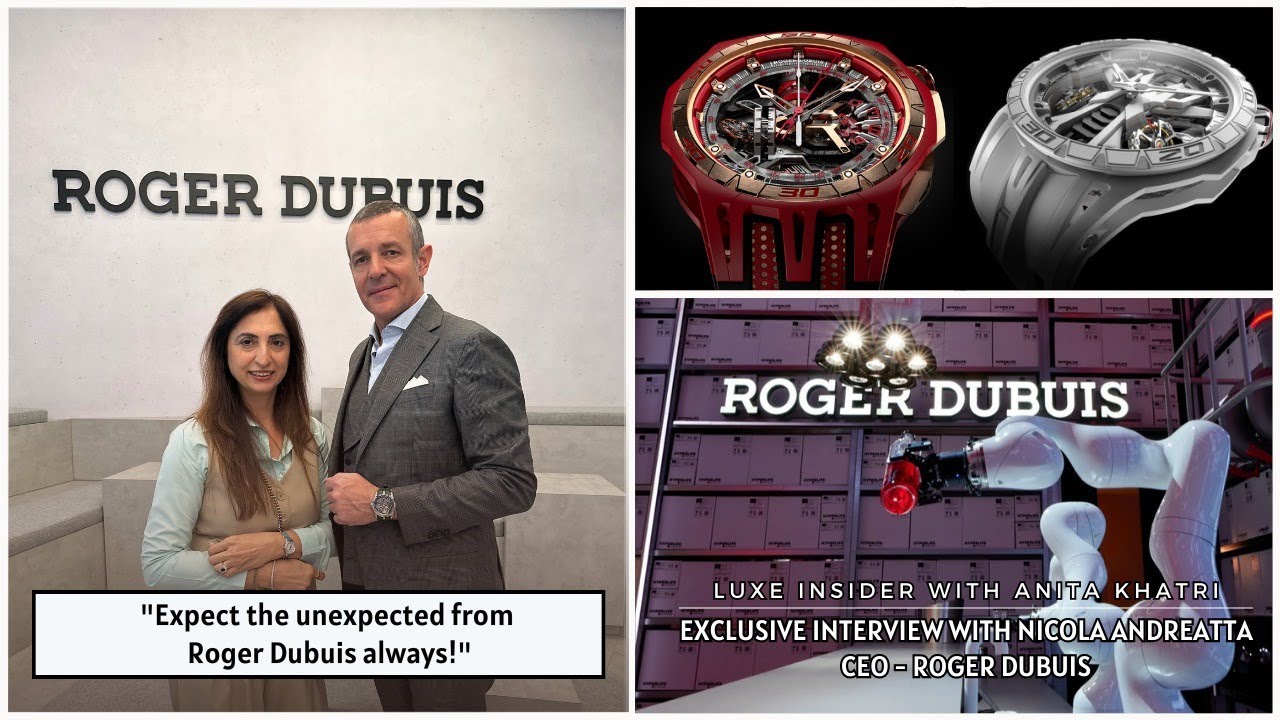 Interview with Mr. Nicola Andreatta - CEO of #RogerDubuis