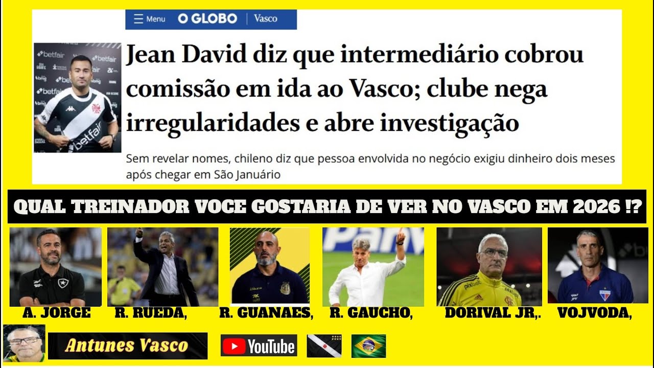 DEMISSÃO DE F. DINIZ, ESCANDALO CASO JEAN DAVID...