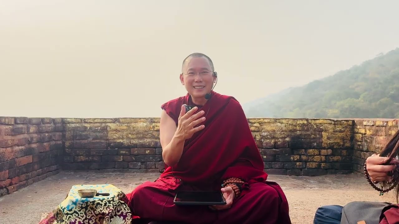 Day 11 - Heart Sutra chanting & Teachings & Various Mantra Transmission. Ven Drachom 