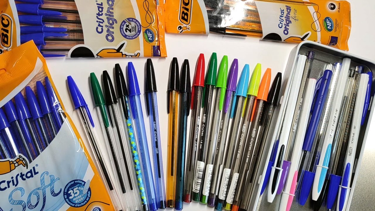 Penne Bic Cristal modelli, confronto e differenze