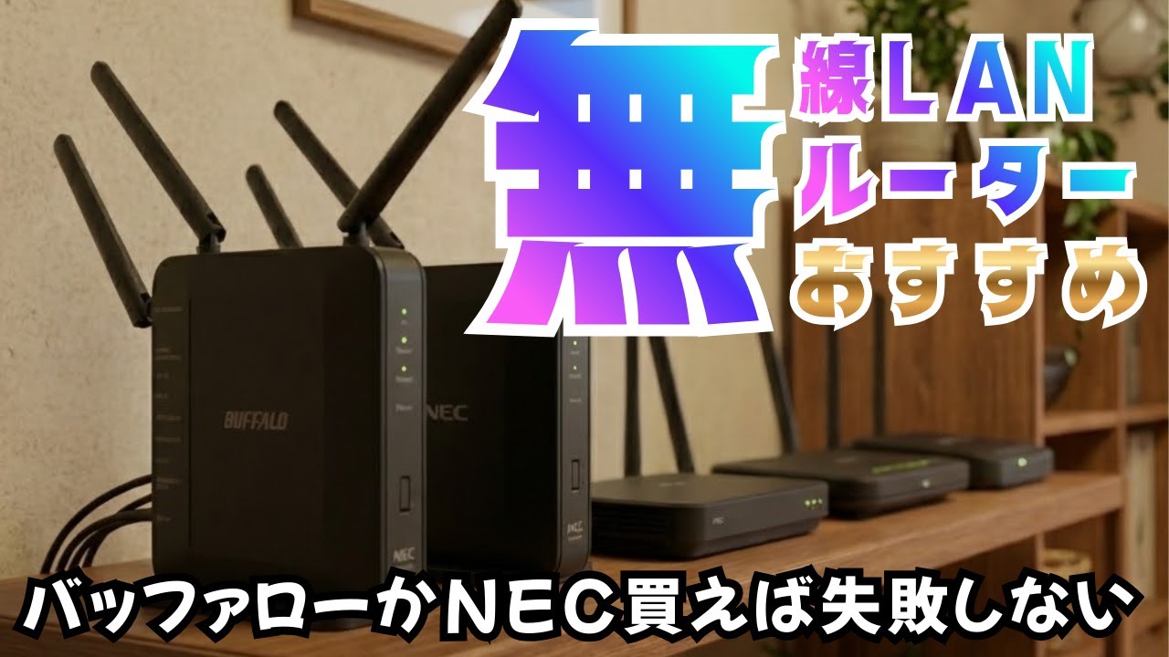 【安定感×コスパ最強】今売れてる無線LANルーターBEST10