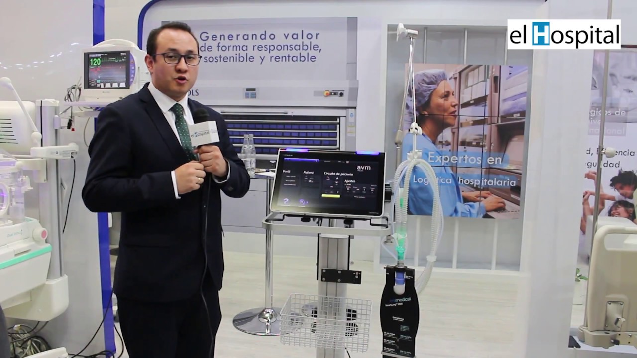 Amarey Nova Medical presentó el  ventilador Bellavista 1000, de IMT Medical