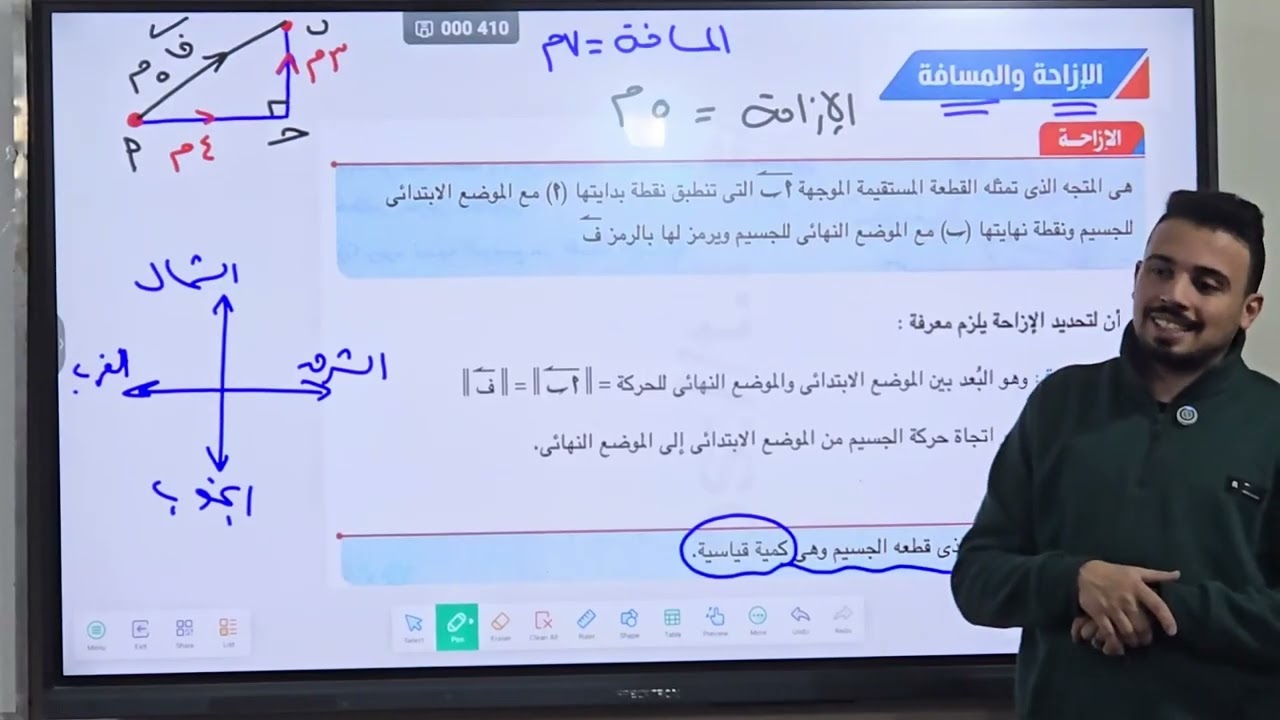 الحركة المستقيمة - ديناميكا 2 ثانوى - حصة 1