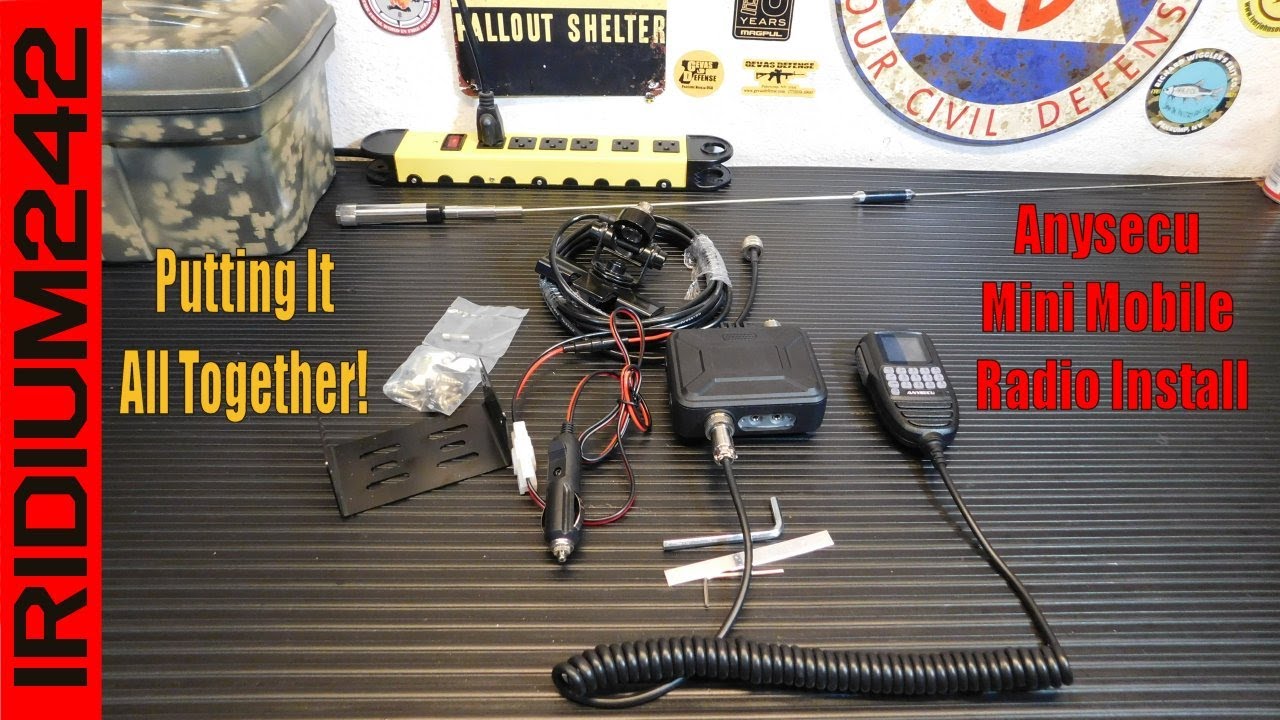 Anysecu WP 9900 Mini Mobile Radio Install