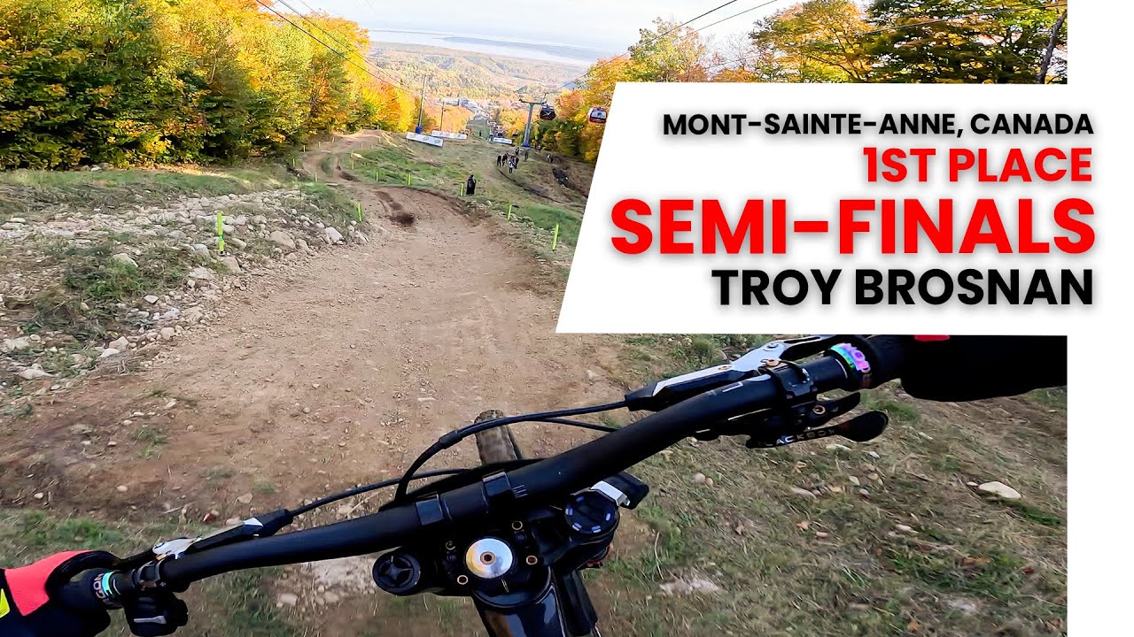 GoPro: 1st Place Run from Troy Brosnan - Semi-Finals - Mont-Sainte-Anne - '24 UCI DH MTB World Cup
