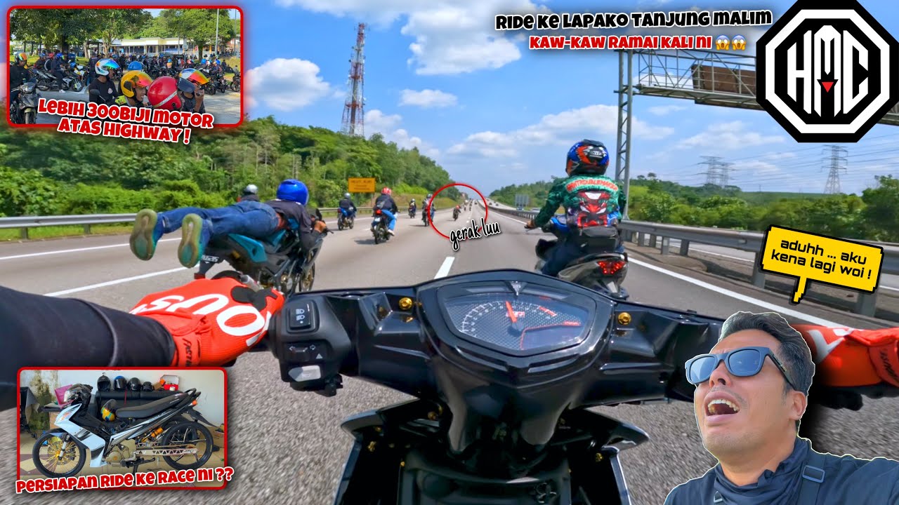 RiDE ke LAPAKO TANJUNG MALIM 🔥| KAW-2 ramai gilak KALI NI ! 🤩 | TRY RIM FORGED RM 2k pulak 😈