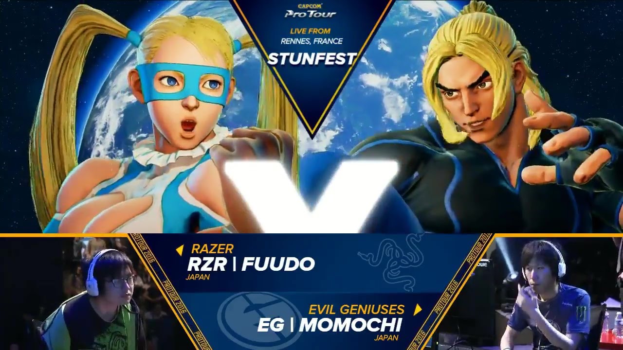 SFV: RZR | Fuudo vs EG | Momochi - Stunfest 2016 Grand Finals - CPT 2016