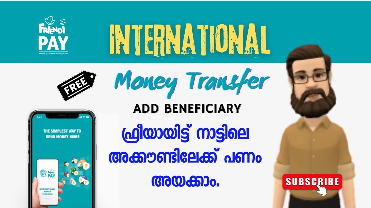 Friendi Pay  Free international Money Transfer | How to Add beneficiary in friendi Pay