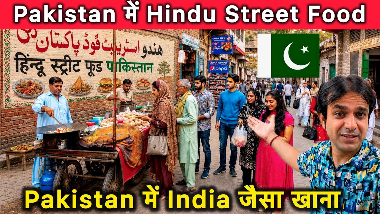 Pakistan Hindu Food Street | India Like Street Food in Pakistan | Vada Pav Pakistan