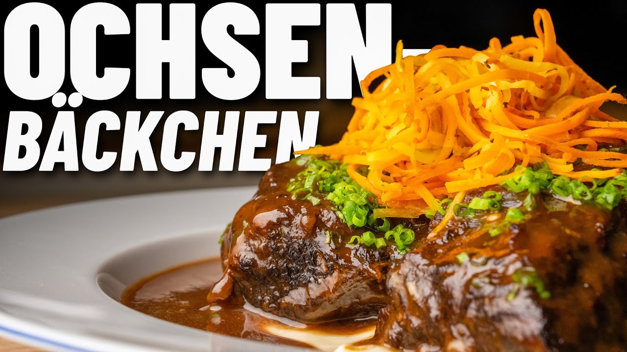 Geschmorte Rinderbacken - So werden sie Butterzart!