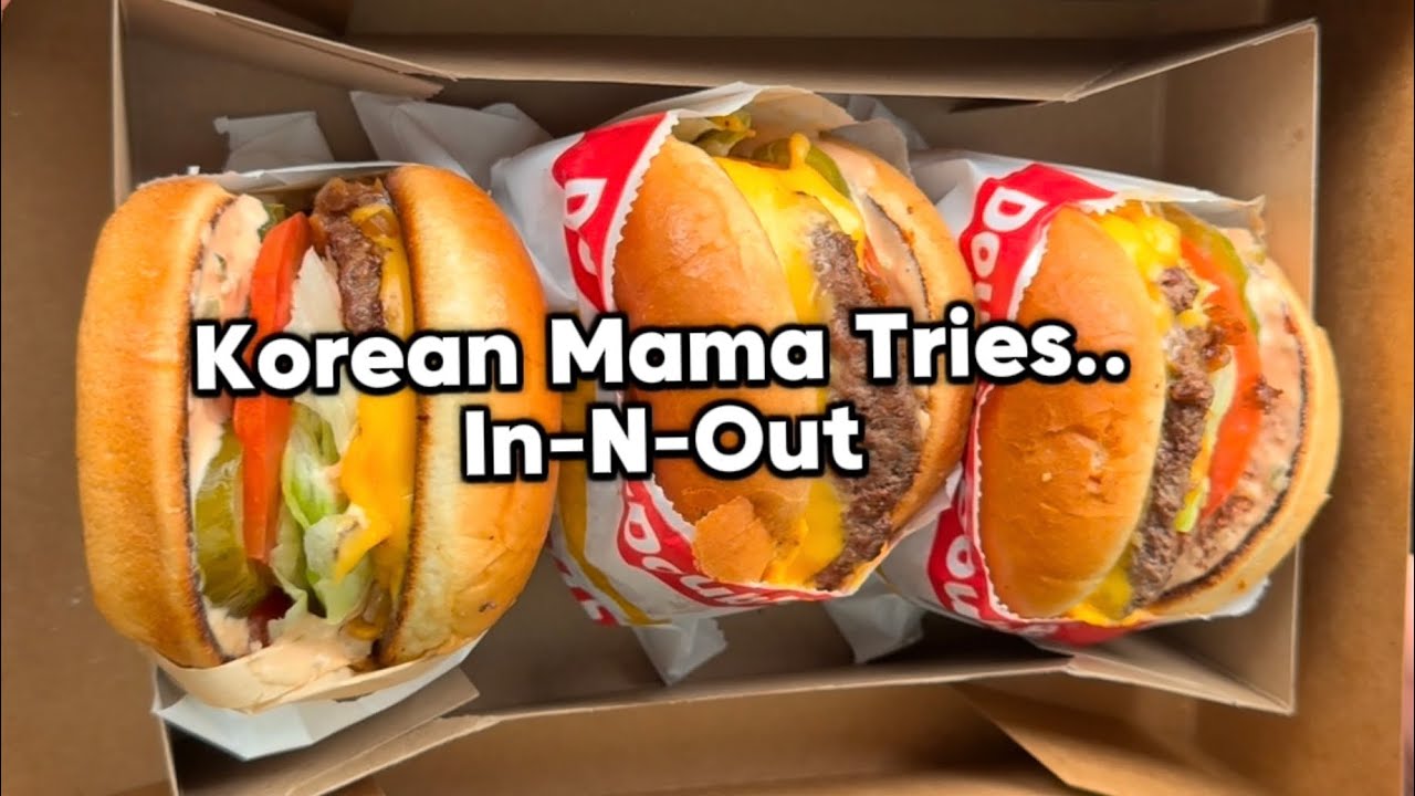 Korean Mama Tries In-N-Out
