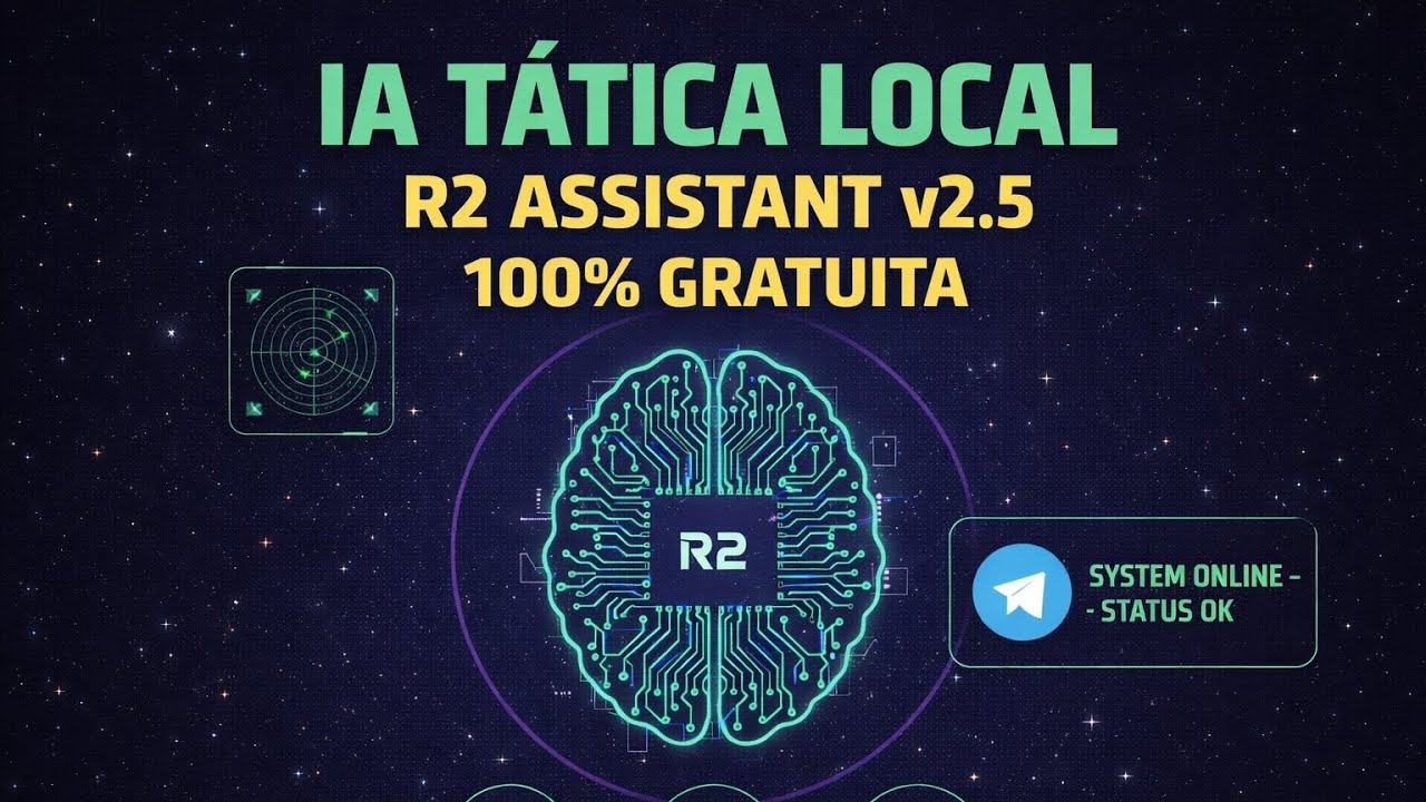 R2 Assistente IA Personalizável - Rodando na prática 🤖