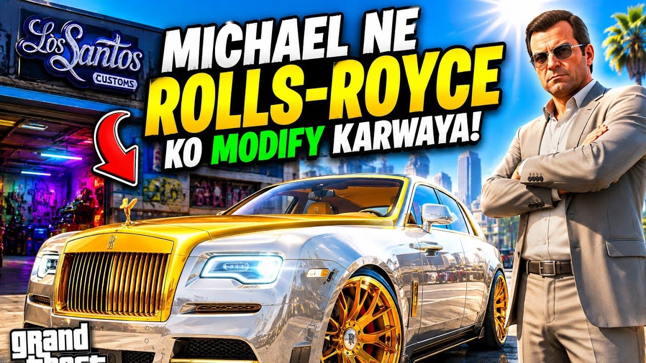 “GTA 5: Rolls Royce MODIFIED into a BEAST! 🔥”